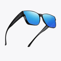 Gloss Black Frame - Blue Mirror Lens